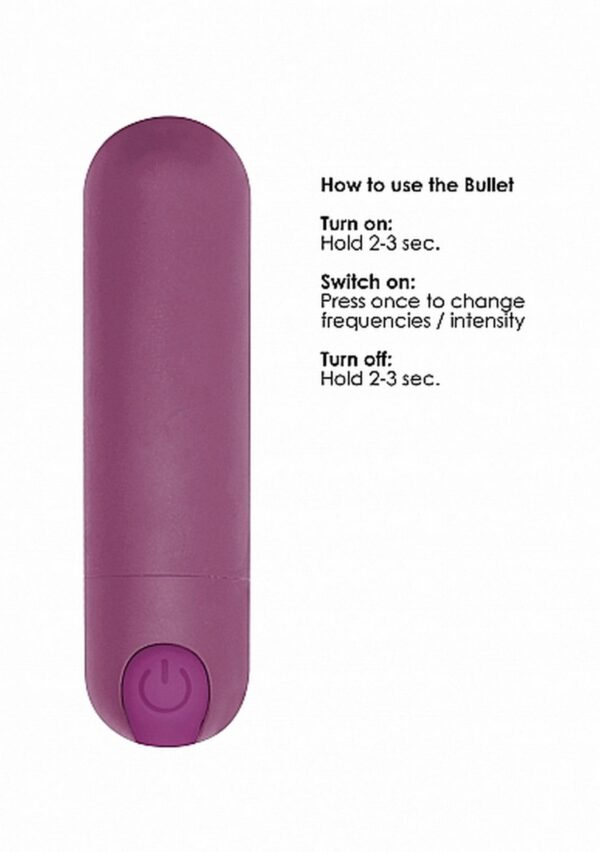 10 Speed Rechargeable Bullet   Purple - obrazek 9