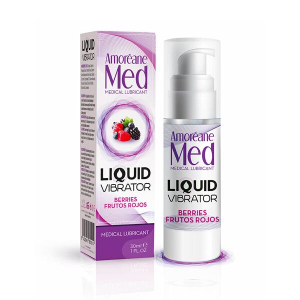 Żel/sprej Liquid Vibrator Berries 30ml.