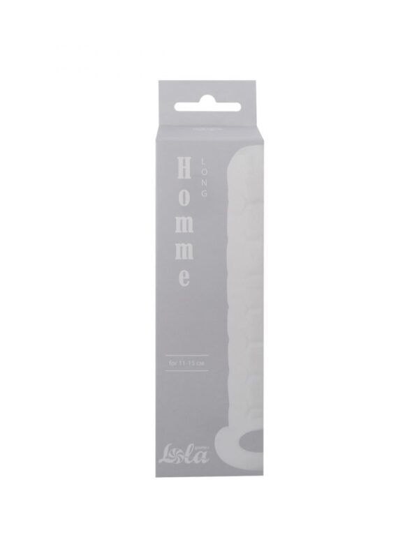 Penis sleeve Homme Long White for 11 15cm