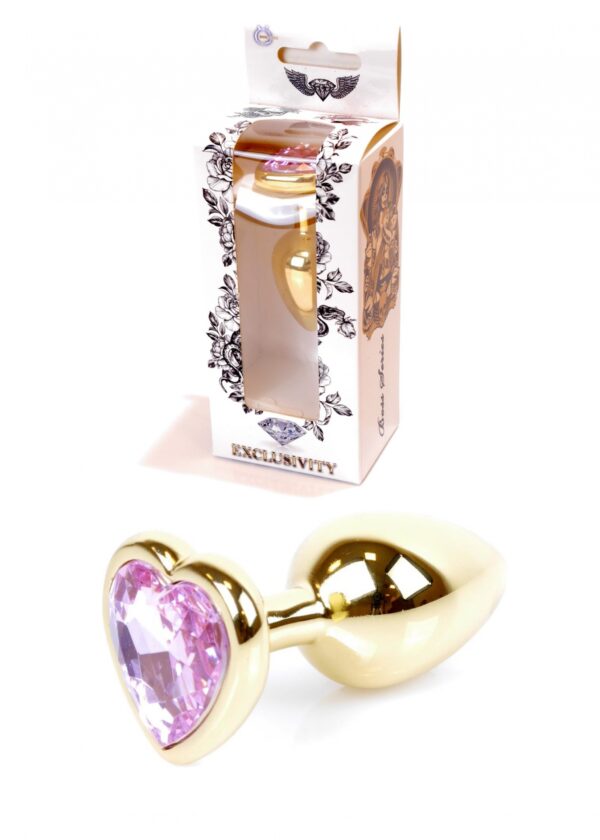 Plug Jewellery Gold  Heart PLUG  Rose