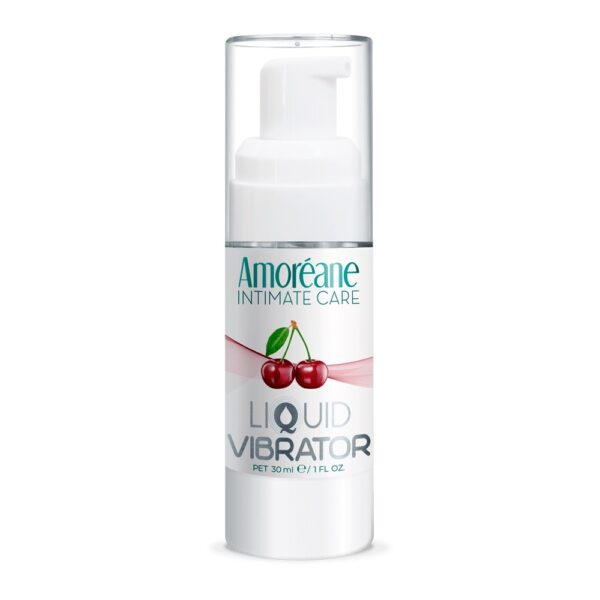 Żel/sprej Liquid Vibrator Cherry 30ml.