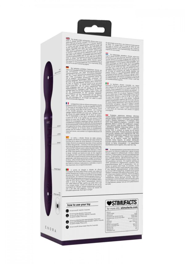 Enora   Wand & Vibrator   Purple - obrazek 12