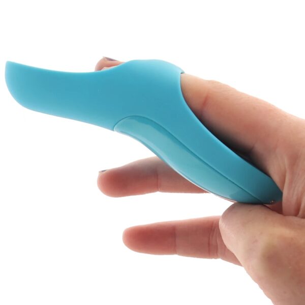Stymulator   Teaser Finger Vibrator (light blue) - obrazek 2