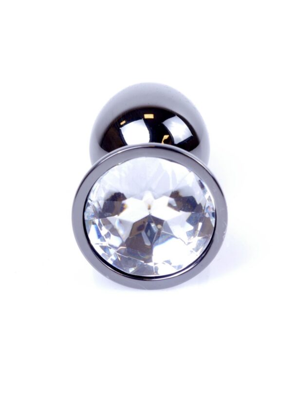 Plug Jewellery Dark Silver PLUG  Clear - obrazek 2