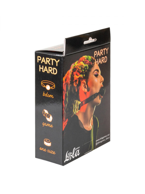 Gag Party Hard Love Addict Black - obrazek 2
