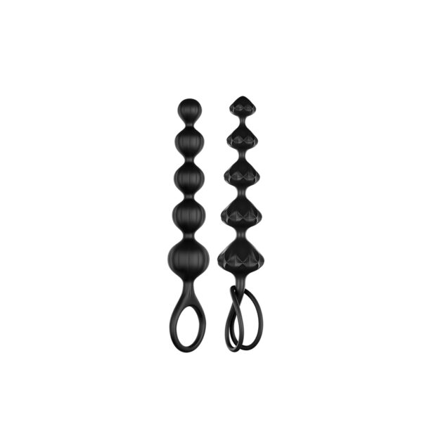 Zestaw   Satisfyer Love Beads (set of 2) (Black) - obrazek 2