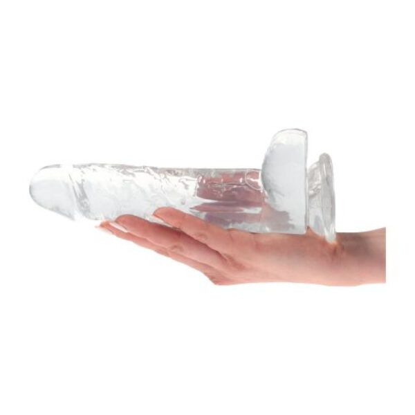 Dildo Clear Passion Large - obrazek 3