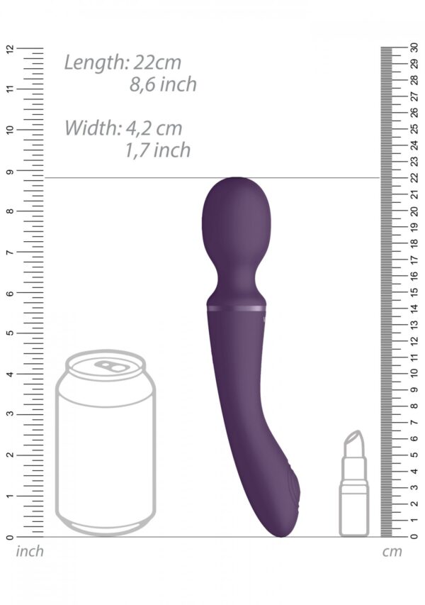Enora   Wand & Vibrator   Purple - obrazek 4