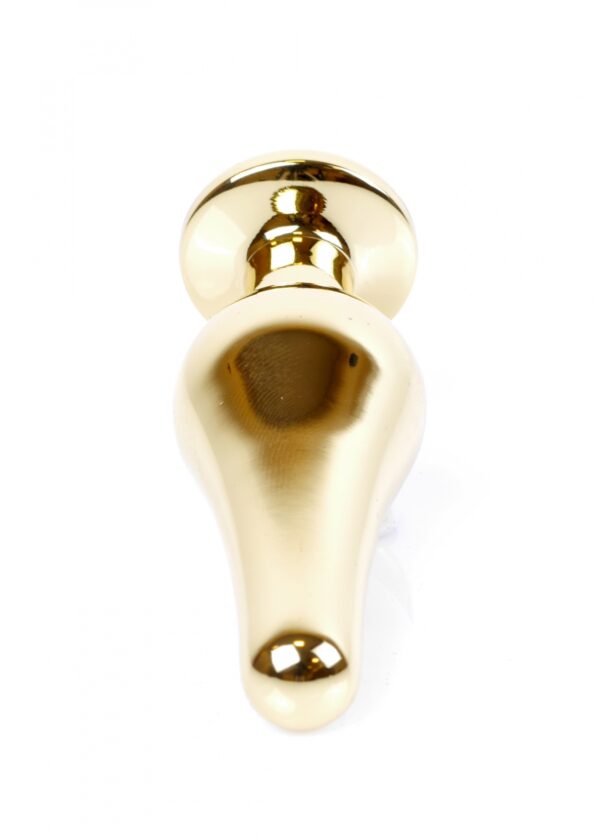 Plug Jewellery Gold BUTT PLUG  Black - obrazek 4