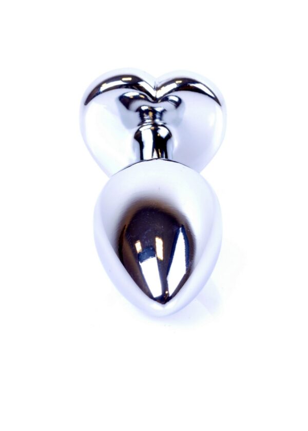 Plug Jewellery Silver  Heart PLUG  Light Blue - obrazek 4