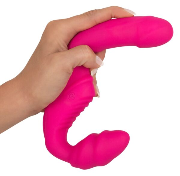 Vibrating Strapless Strap on 2 - obrazek 5