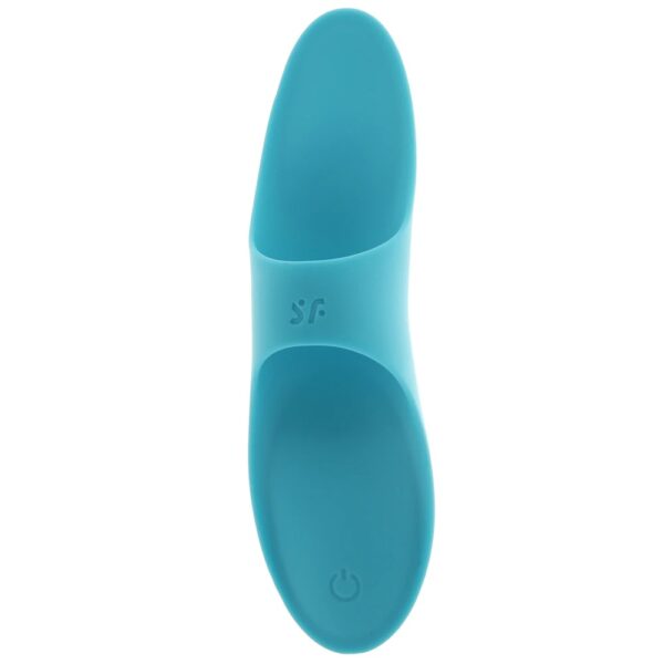 Stymulator   Teaser Finger Vibrator (light blue) - obrazek 5