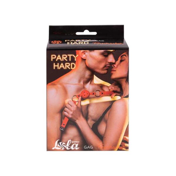 Ball Gag Party Hard Firecracker - obrazek 5