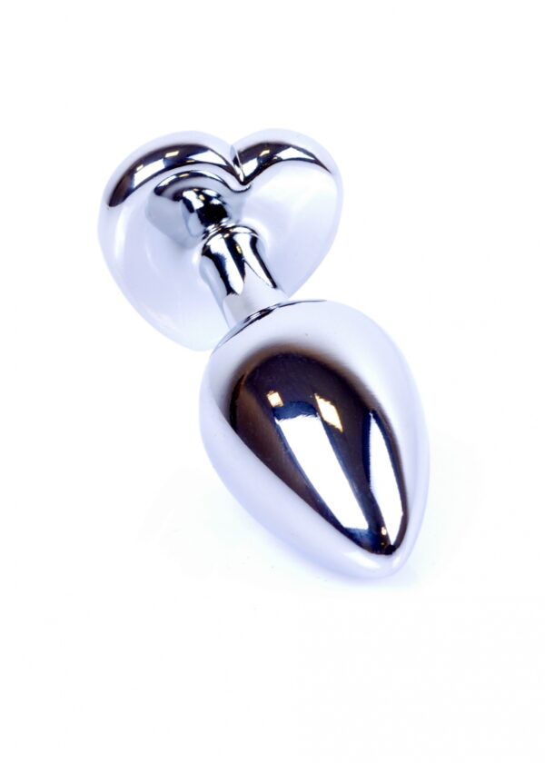 Plug Jewellery Silver  Heart PLUG  Black - obrazek 6