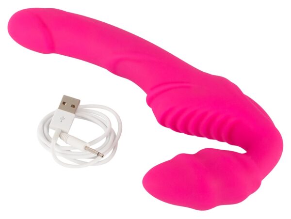 Vibrating Strapless Strap on 2 - obrazek 6