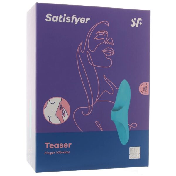 Stymulator   Teaser Finger Vibrator (light blue) - obrazek 6