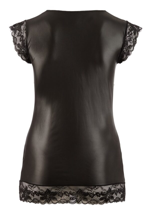 Wet Look Dress 3XL - obrazek 6