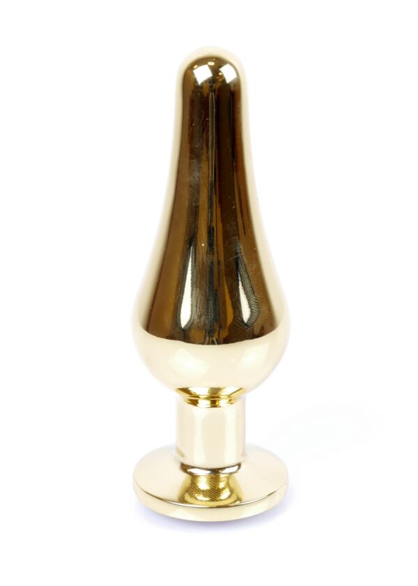 Plug Jewellery Gold BUTT PLUG  Black - obrazek 7