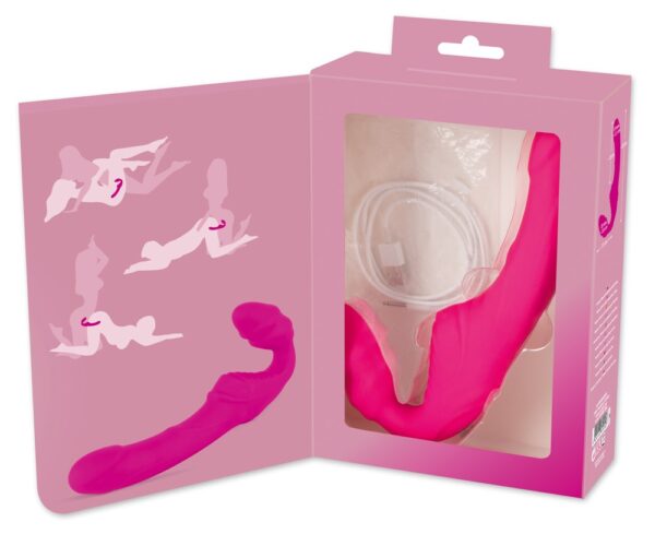 Vibrating Strapless Strap on 2 - obrazek 8