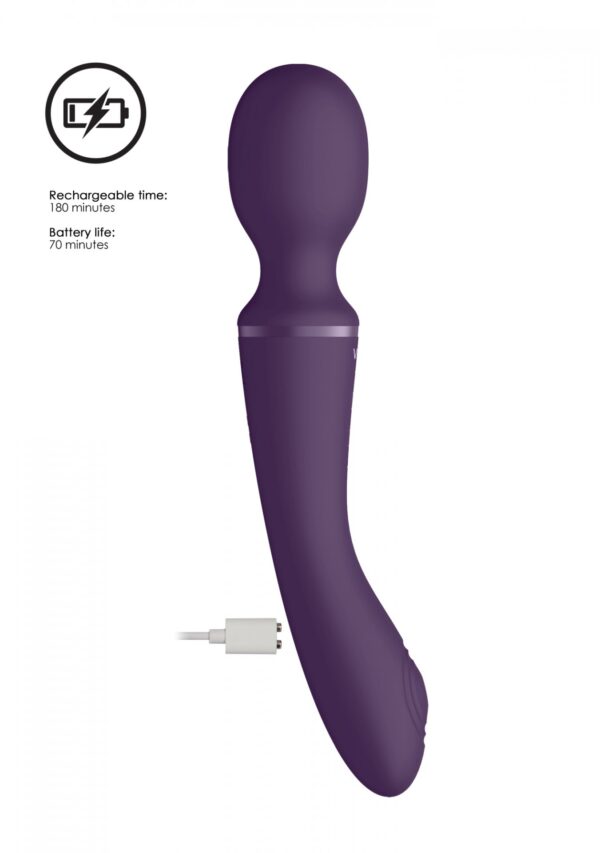 Enora   Wand & Vibrator   Purple - obrazek 9