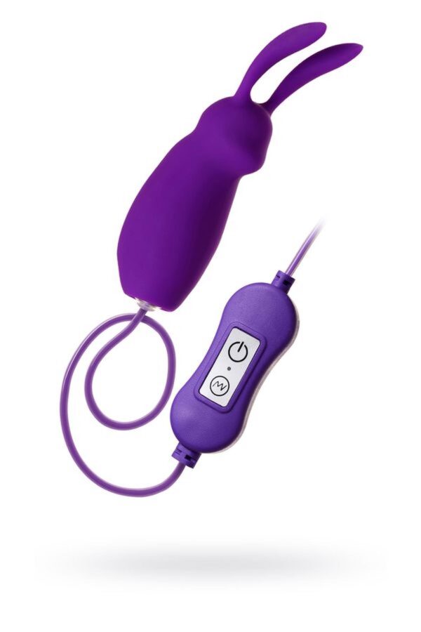 A TOYS, Vibro egg Bunny, with control panel, silicone, violet