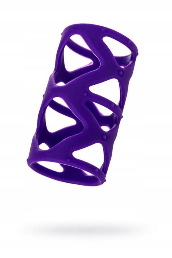 A TOYS, Penis Sleeve, Silicone, Purple, 7.5 cm