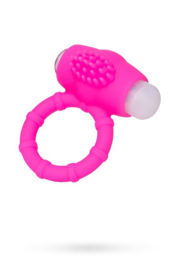 A TOYS, Penis VibroRing, Silicone, Pink, O2.5 cm