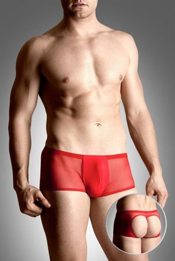 Mens shorts 4493   red XL