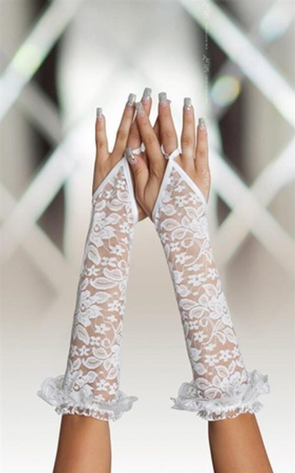 Gloves 7708   white S/L