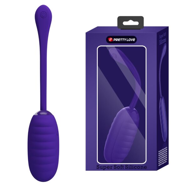 PRETTY LOVE   KIRK Super Soft Silicone, 12 vibration functions