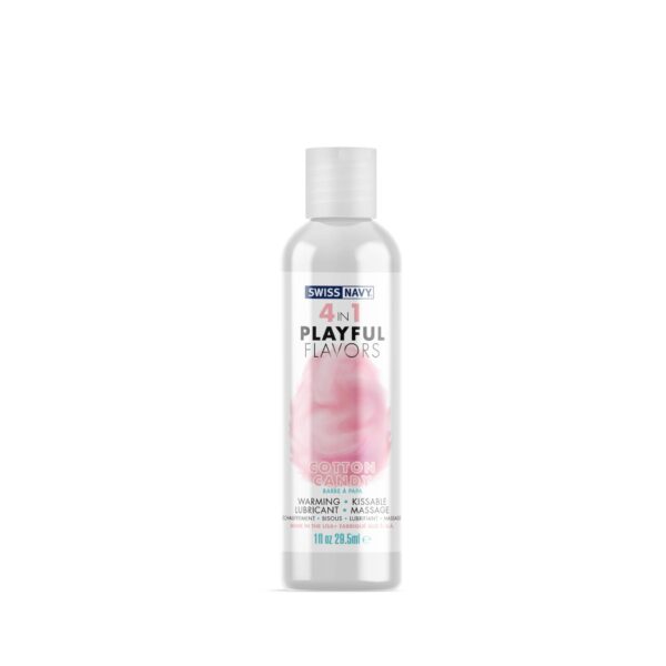 4 in 1 Lubricant with Cotton Candy Flavor   1 fl oz / 30 ml