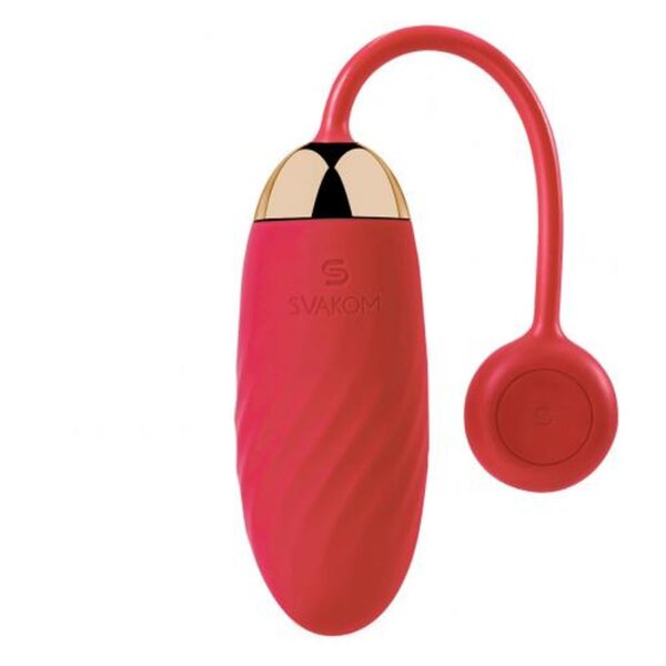SVAKOM   Ella App Controlled Vibrating Egg   Red
