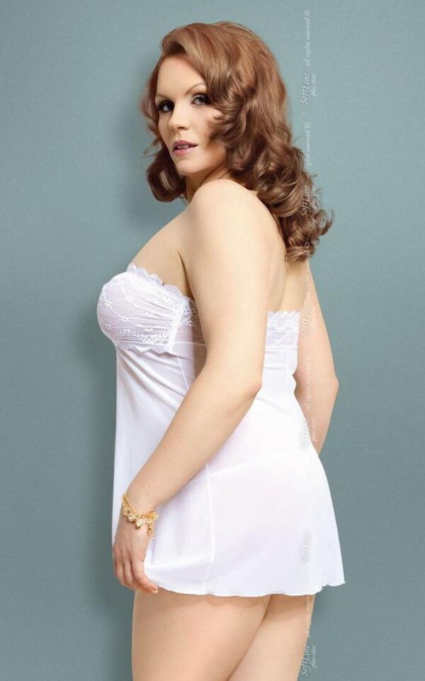 xTanya   Plus Size   white 3XL