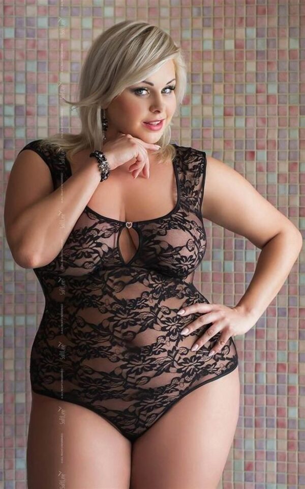 Anna   Plus Size   black 2XL