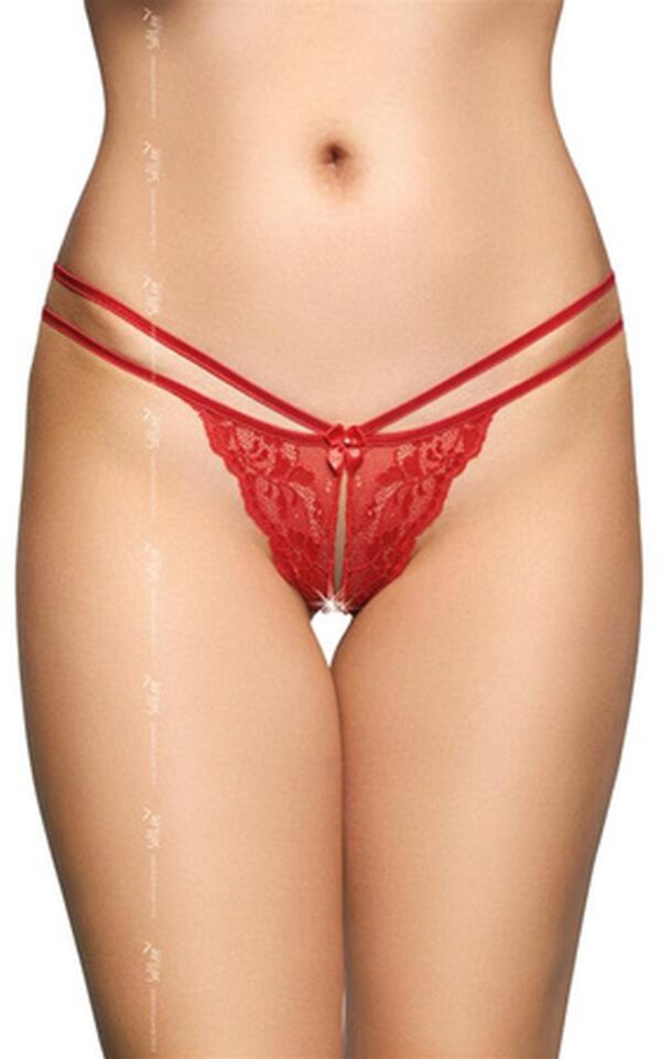 G String 2495   red S/M