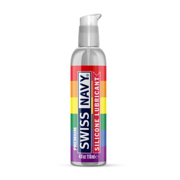 Premium   Siliconebased Lubricant   Pride Edition   4 fl oz / 118 ml