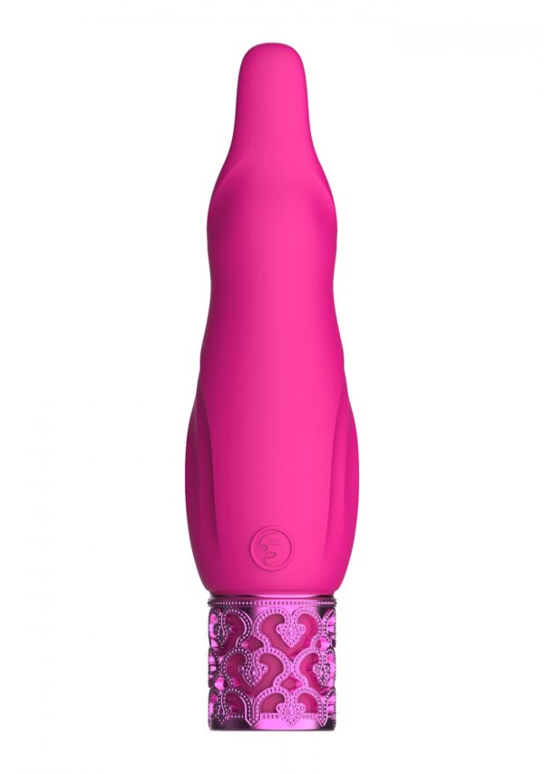 Sparkle   Rechargeable Silicone Bullet   Pink