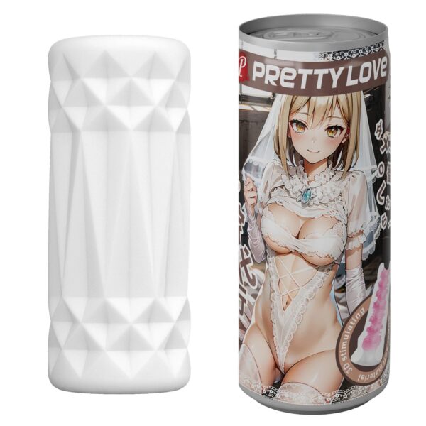 PRETTY LOVE   Masturbator, Super soft material TPR /ABS