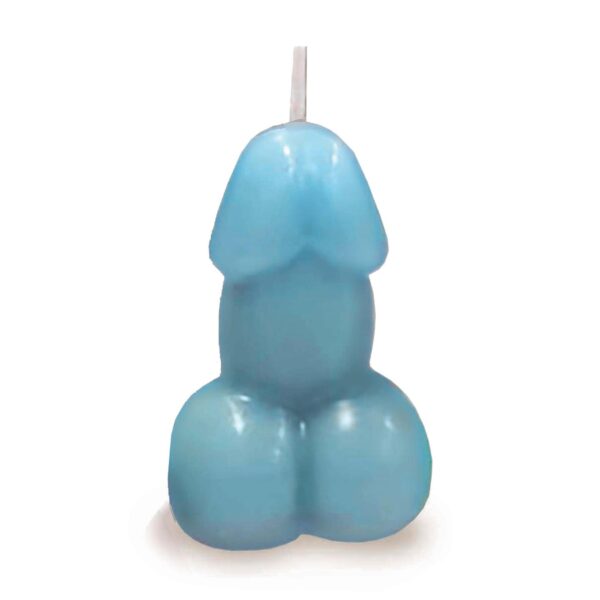 Eden’s Candle   Vanilla Scented Penis   Blue