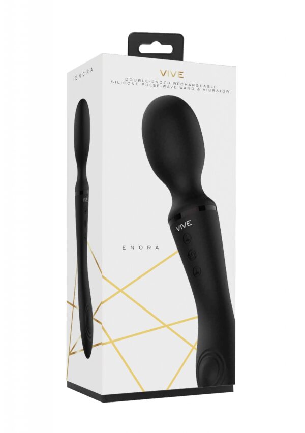 Enora   Wand & Vibrator   Black