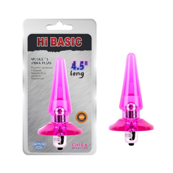 NICOLES Vibra Plug Pink
