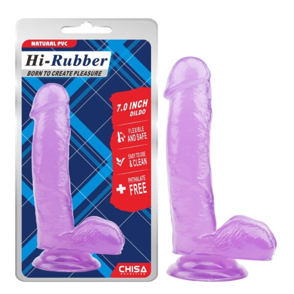 7.0 Inch Dildo Purple