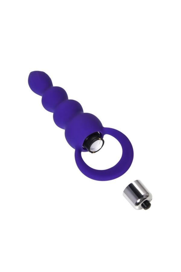 ToDo by Toyfa Anal plug Twisty, silicone, purple, 14 cm, O 3.2 cm - obrazek 10