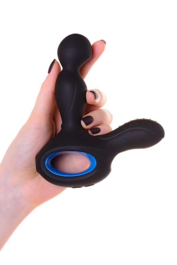 EROTIST SIXTH Prostate Massager vibro with heating silicone black 14.5 cm - obrazek 10
