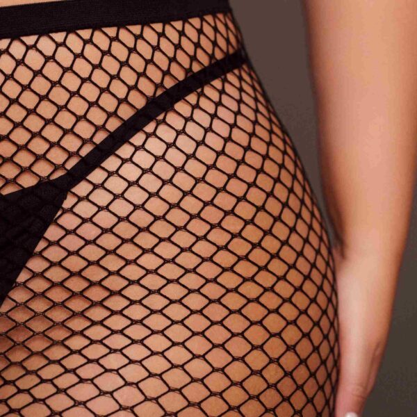 Panty with small fishnet structure. - obrazek 10