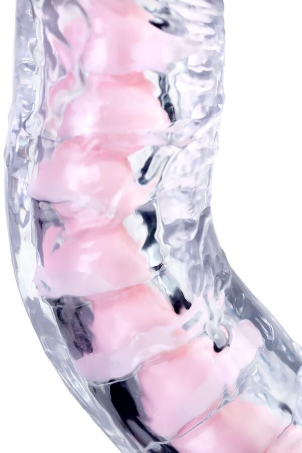 Flexible dildo A Toys Paret, transparent, 18 cm - obrazek 10