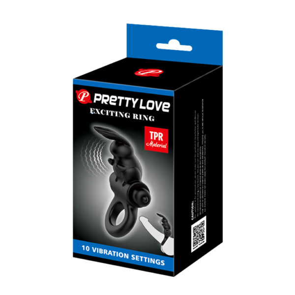 PRETTY LOVE   EXCITING RING, 10 vibration functions - obrazek 9