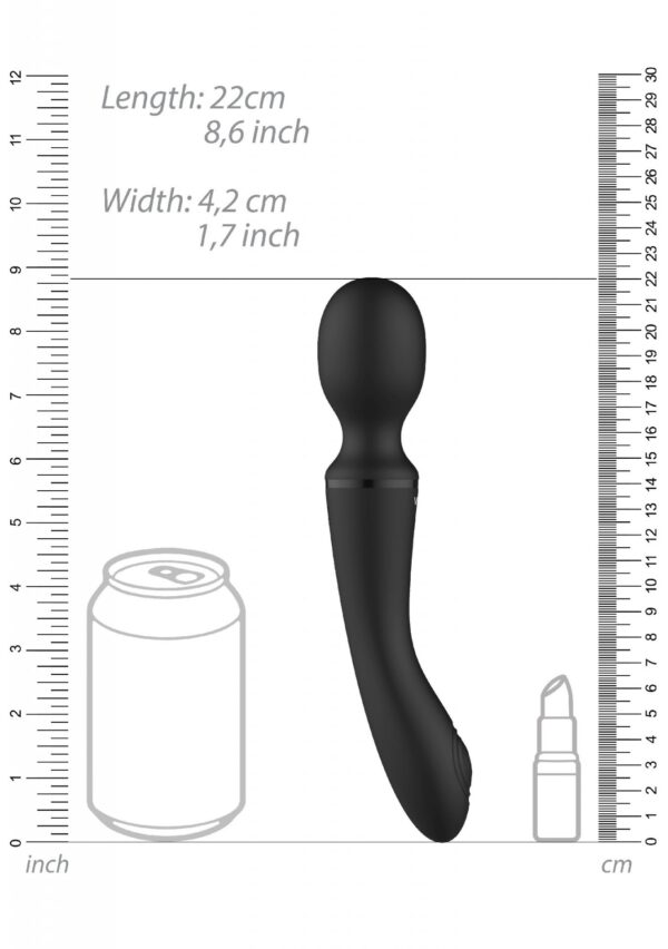 Enora   Wand & Vibrator   Black - obrazek 10