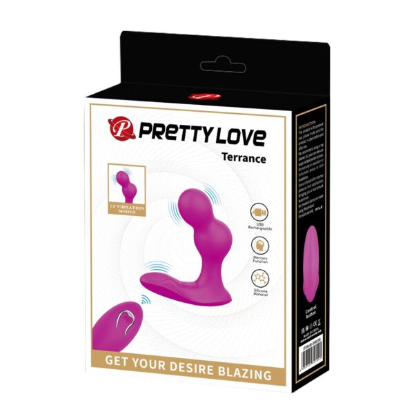 PRETTY LOVE   Terrance, 10 vibration functions Memory function Wireless remote control - obrazek 10