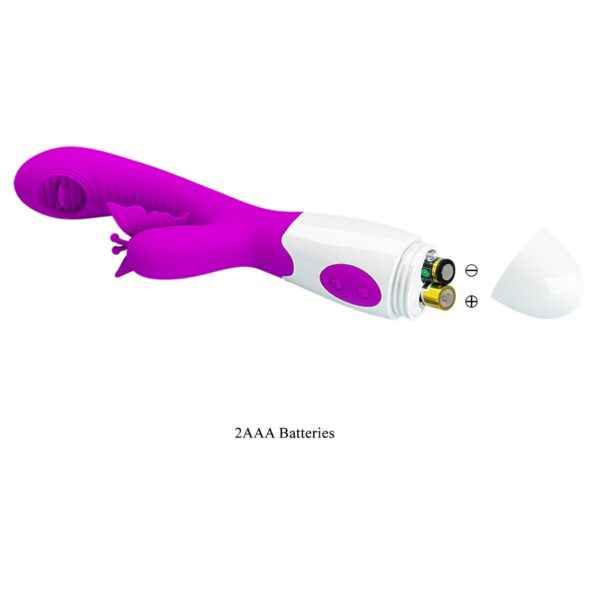 PRETTY LOVE   Moth, 12 vibration functions 3 licking settings - obrazek 10